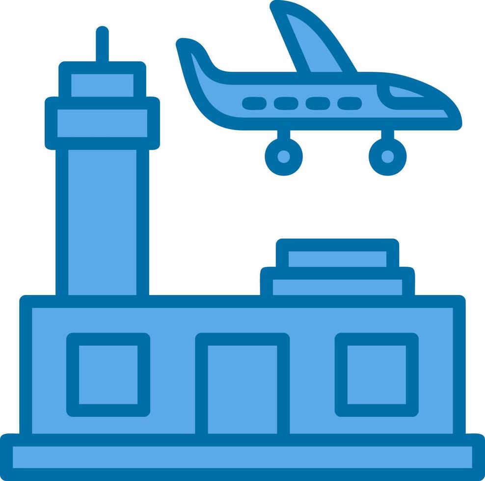 Airport Vector Icon Design