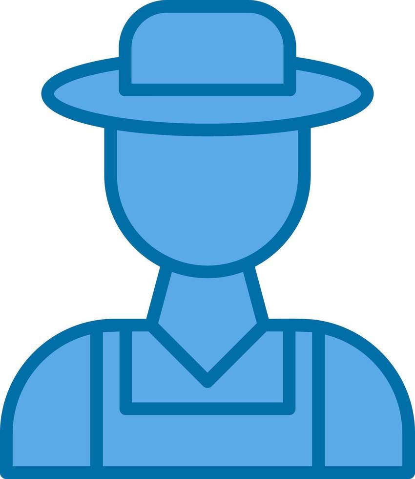 Farmer Vector Icon Design