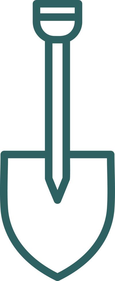 Shovel Vector Icon Design