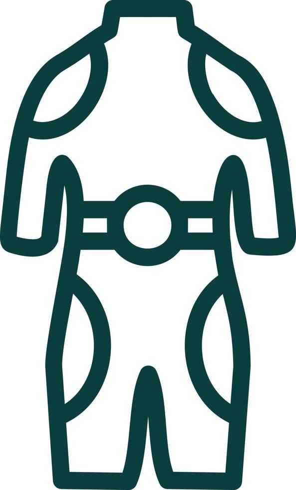 Diving Suit Vector Icon Design