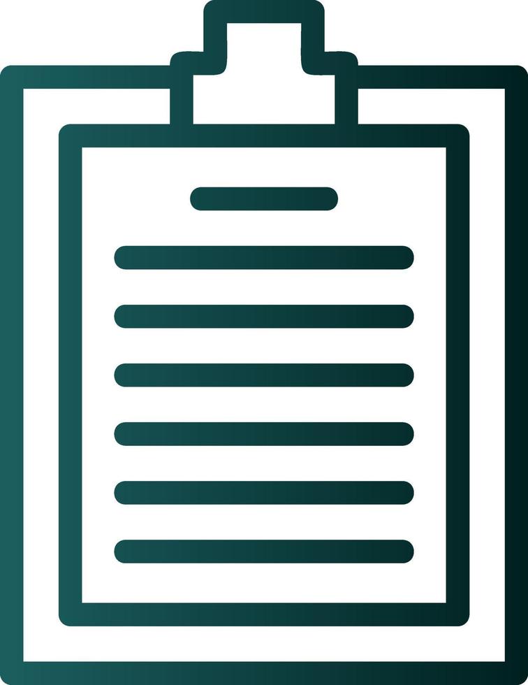 Clipboard Vector Icon Design