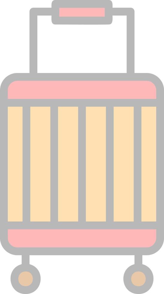 Baggage Vector Icon Design