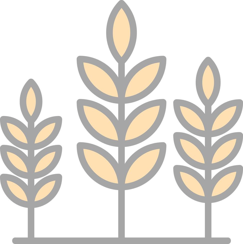 Wheat Vector Icon Design