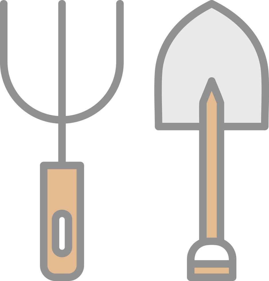 Pitchfork Vector Icon Design