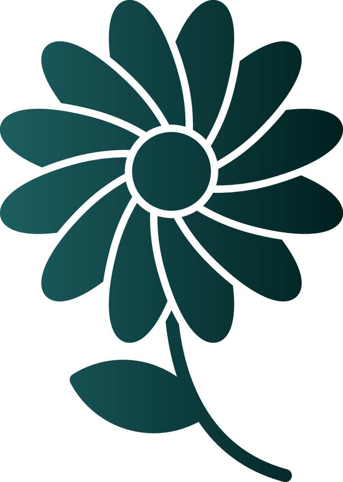 diseño de icono de vector de flor