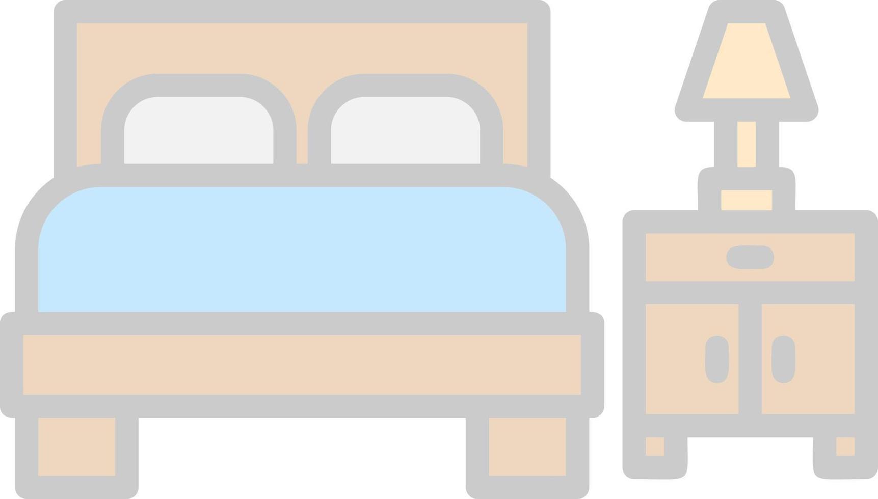 Rest Room Vector Icon Design