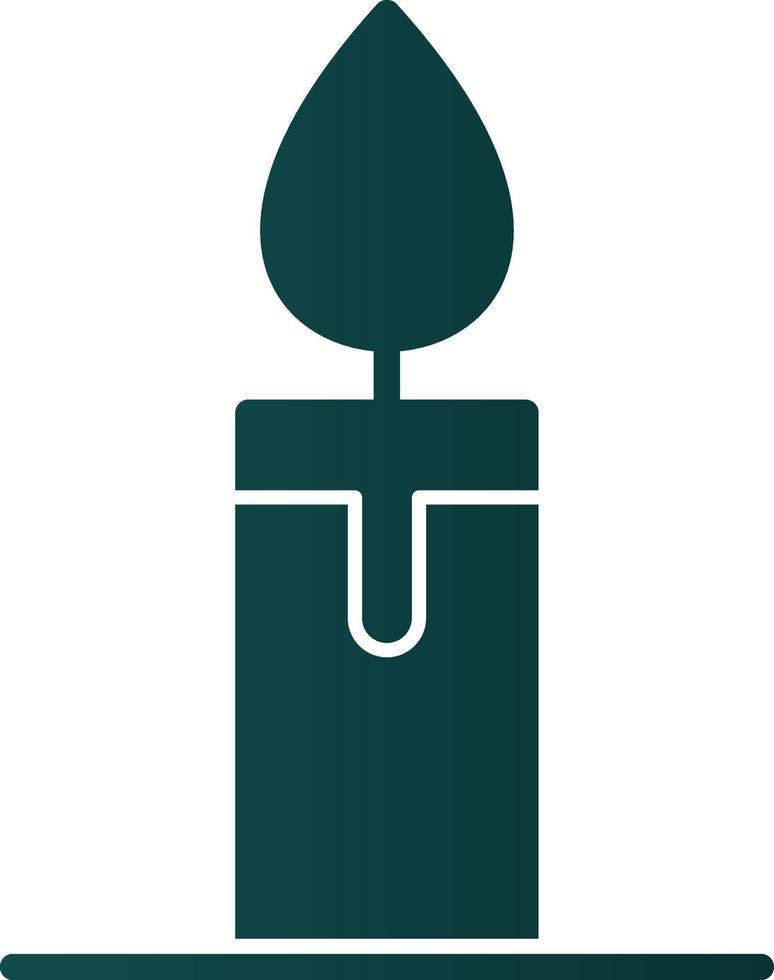 Candle Vector Icon Design