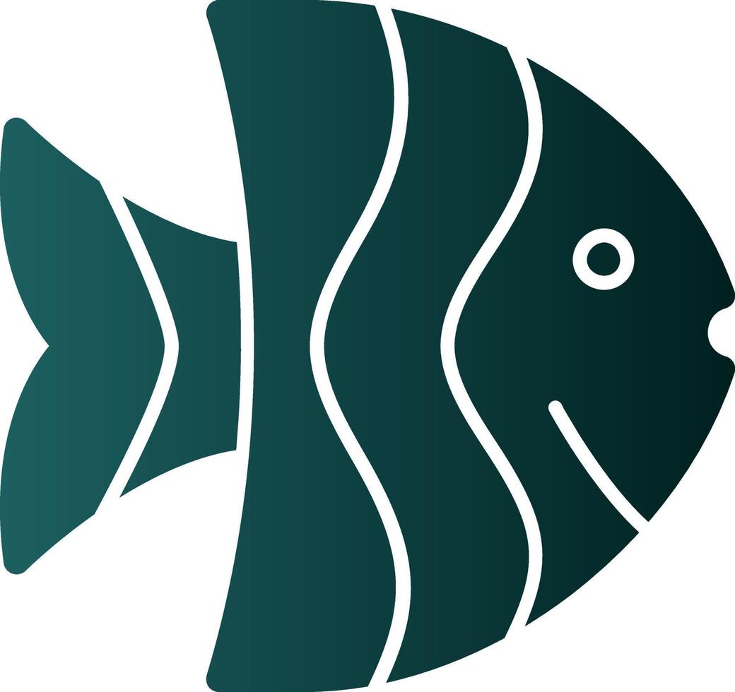 Angelfish Vector Icon Design