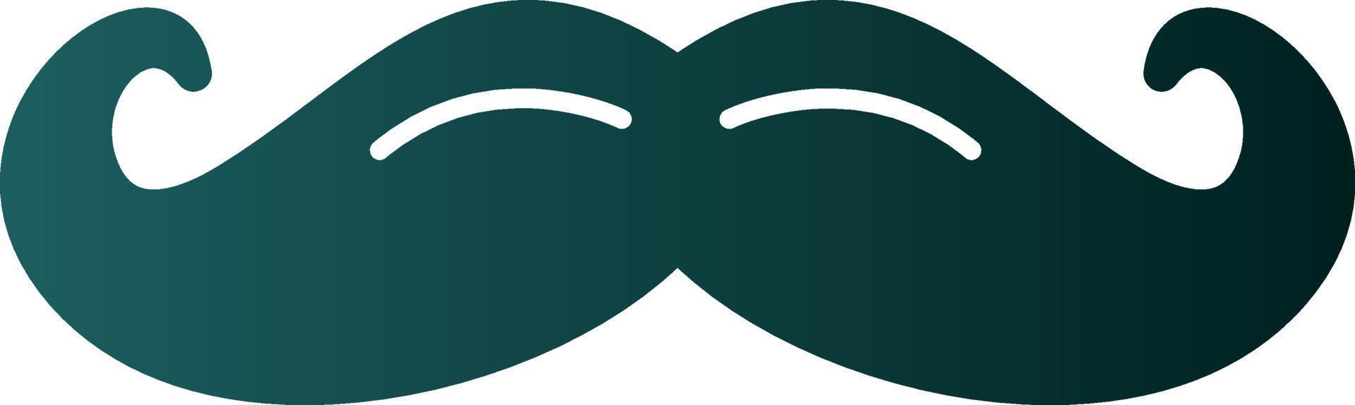Moustache Vector Icon Design