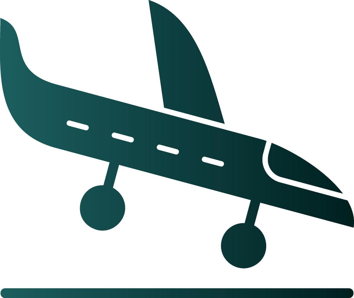 Landing Vector Icon Design