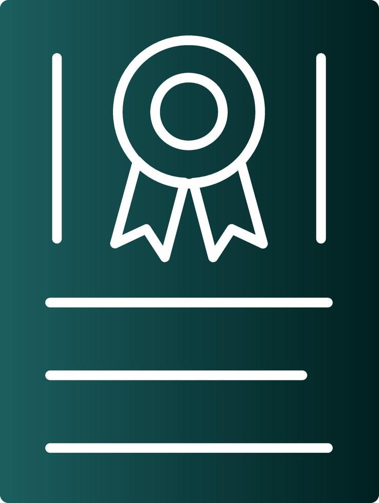 Certification Vector Icon Design