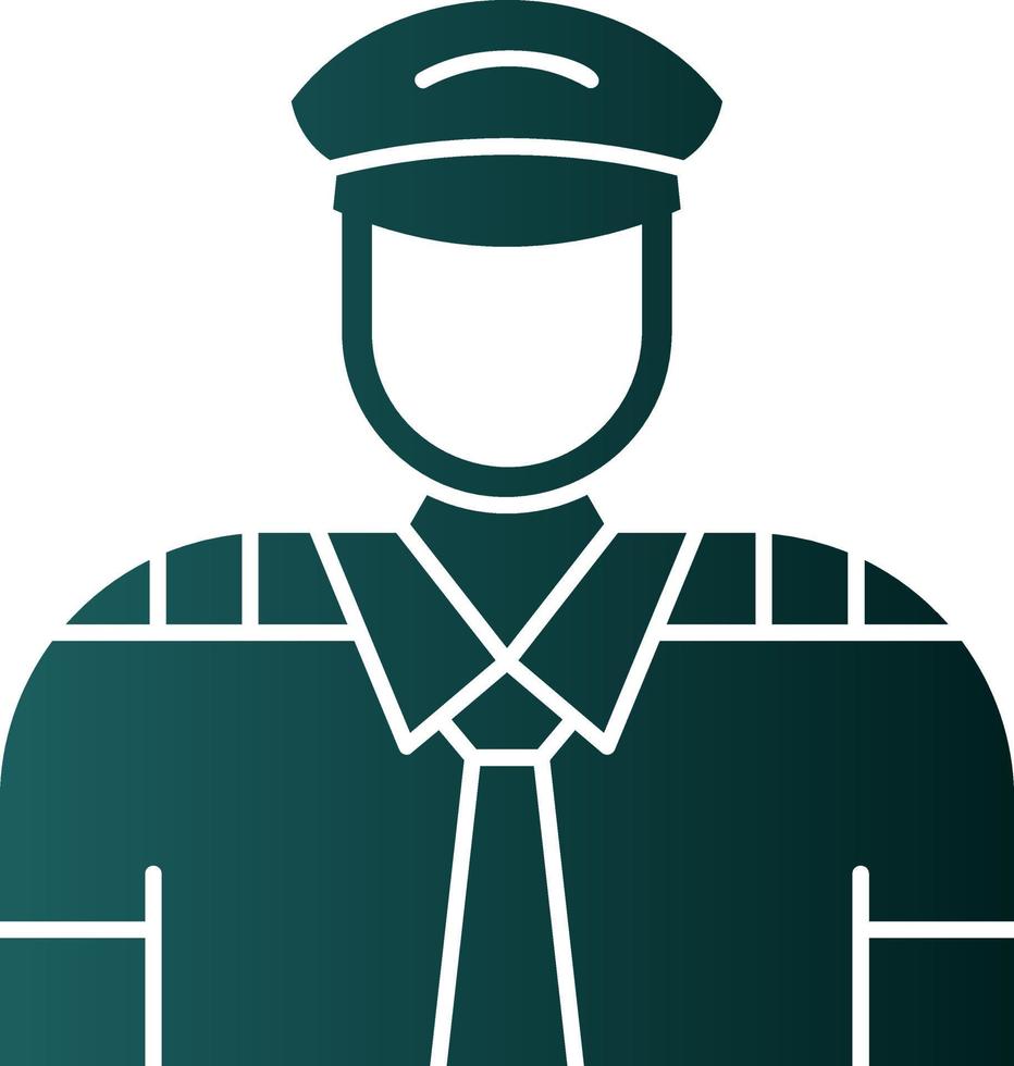 Pilot Vector Icon Design