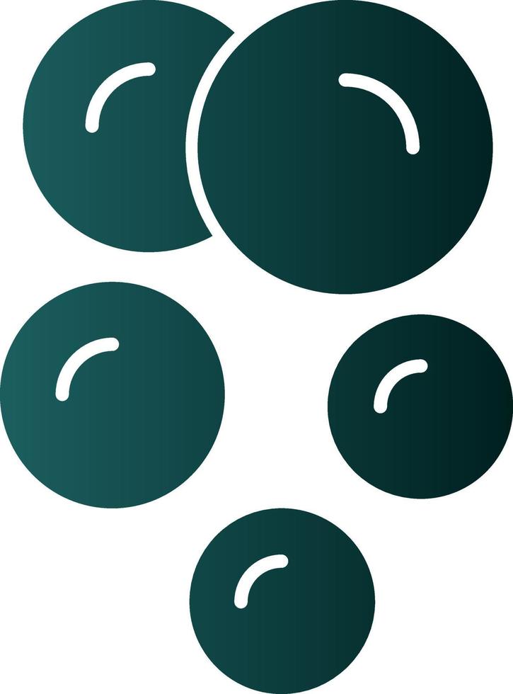 Bubbles Vector Icon Design
