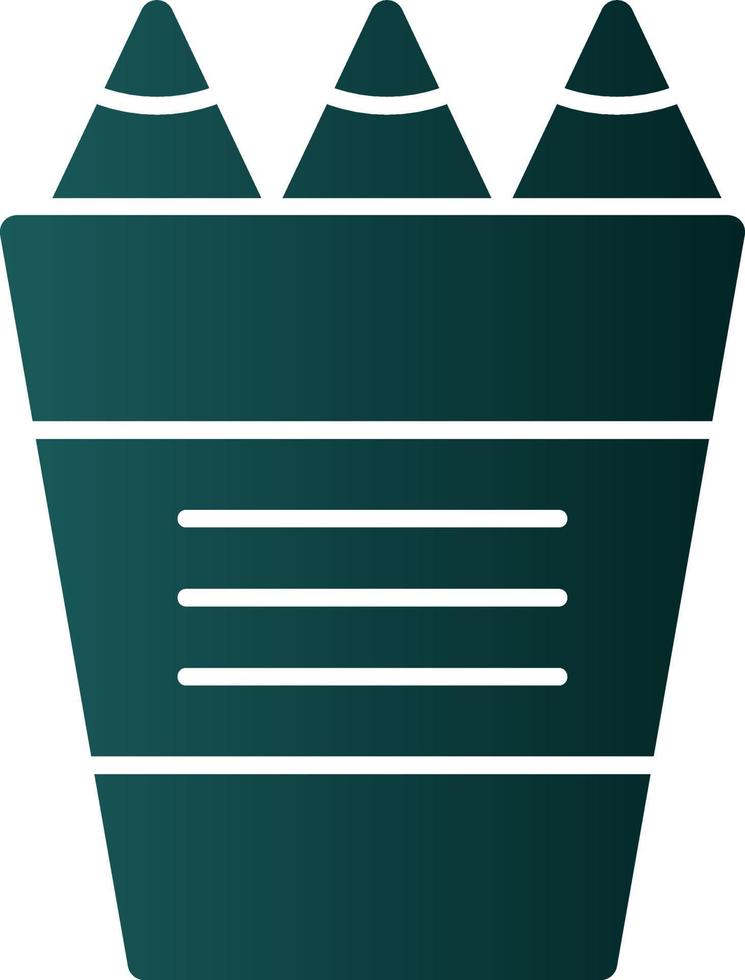 Crayons Vector Icon Design