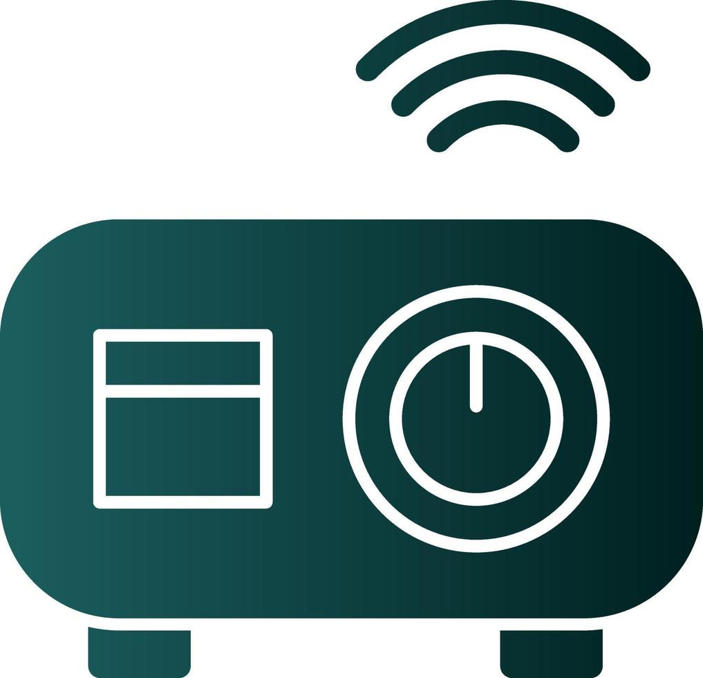 Video Projector Vector Icon Design