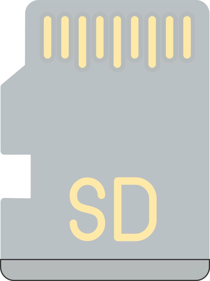 Sd Card Vector Icon Design