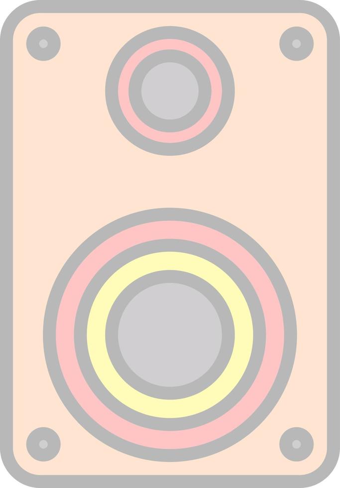 Speaker Vector Icon Design