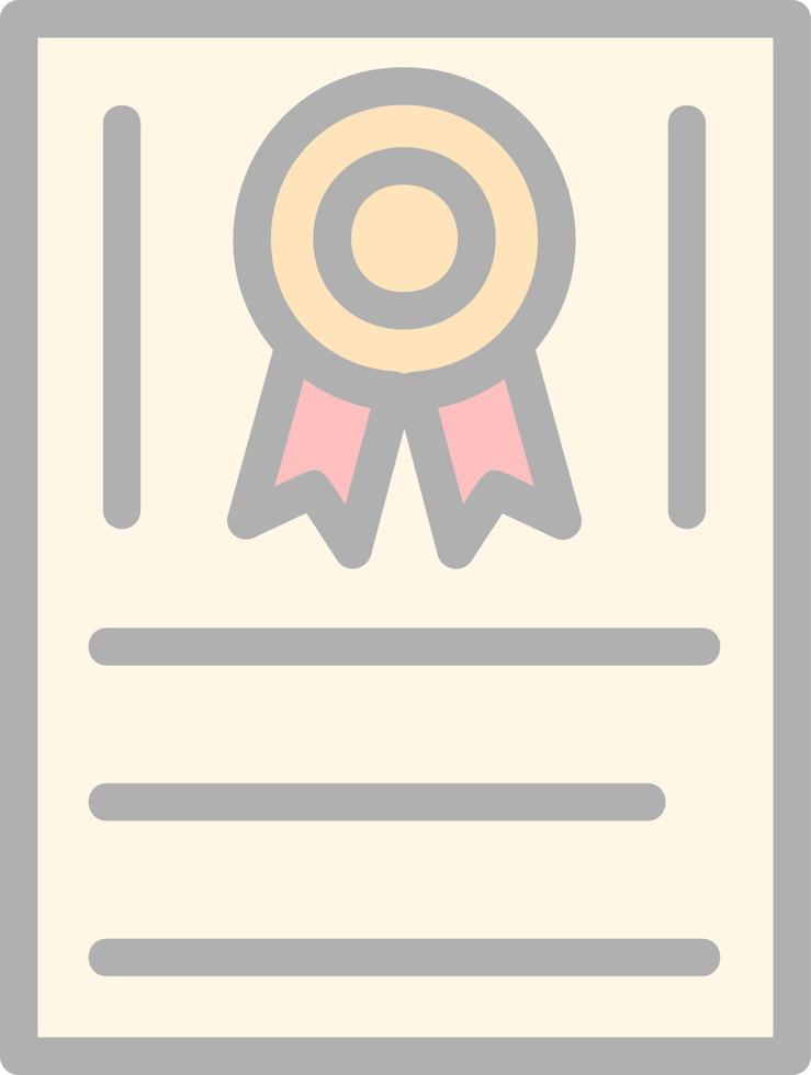 Certification Vector Icon Design