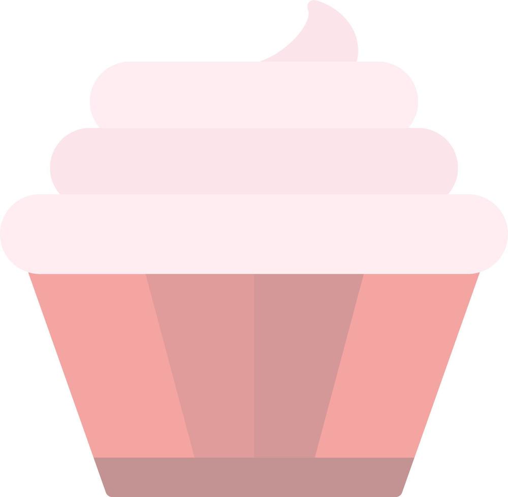 diseño de icono de vector de cupcakes