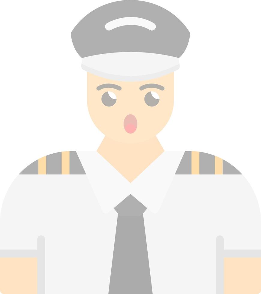 Pilot Vector Icon Design