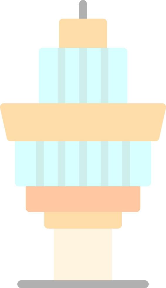 Control Tower Vector Icon Design