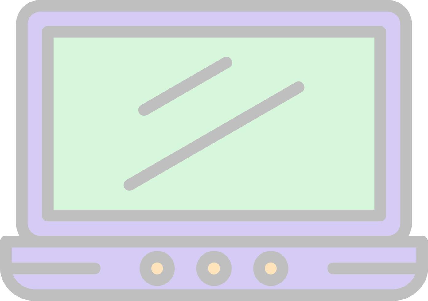 Laptop Vector Icon Design