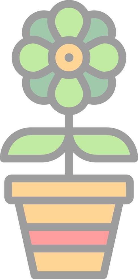 diseño de icono de vector de flor