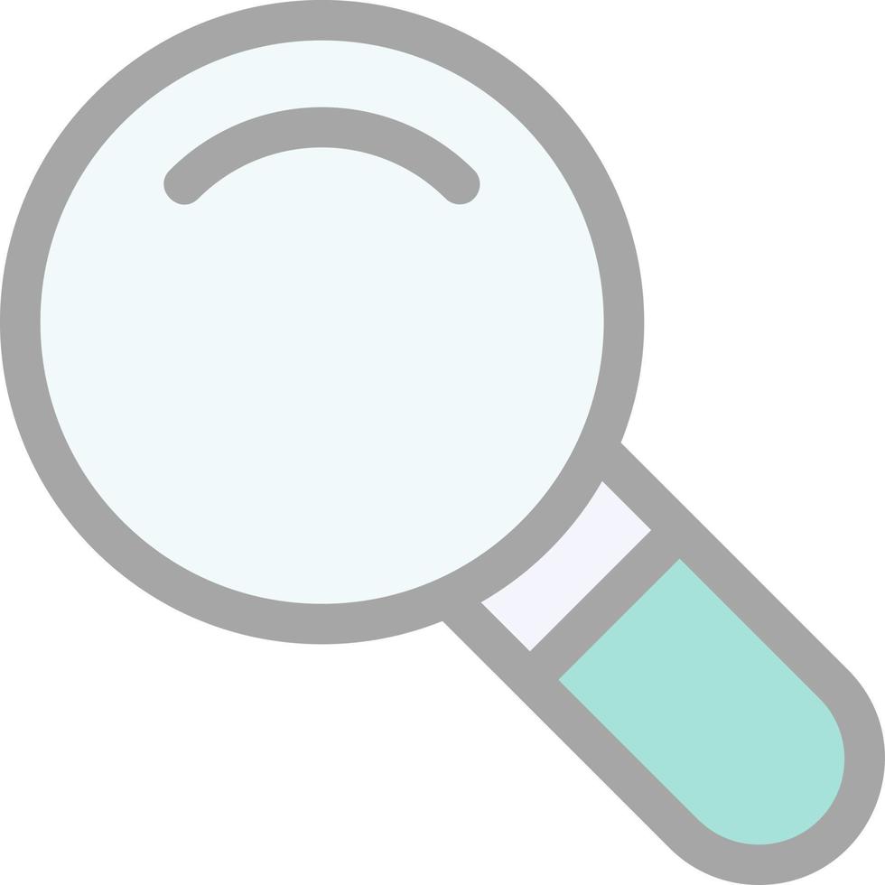 Magnifying Glass Vector Icon Design