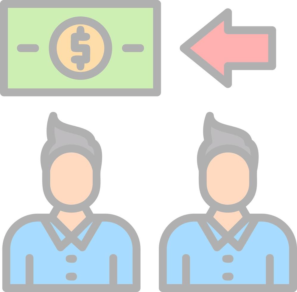 Salary Vector Icon Design
