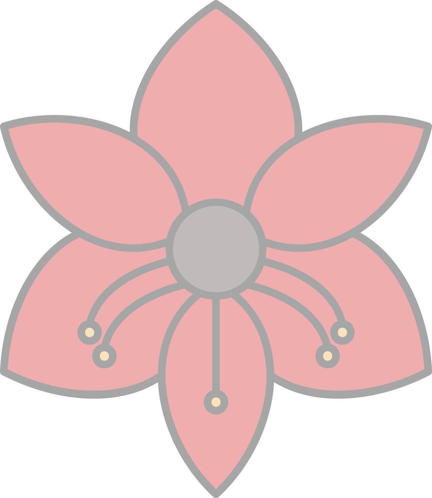 Amaryllis Vector Icon Design