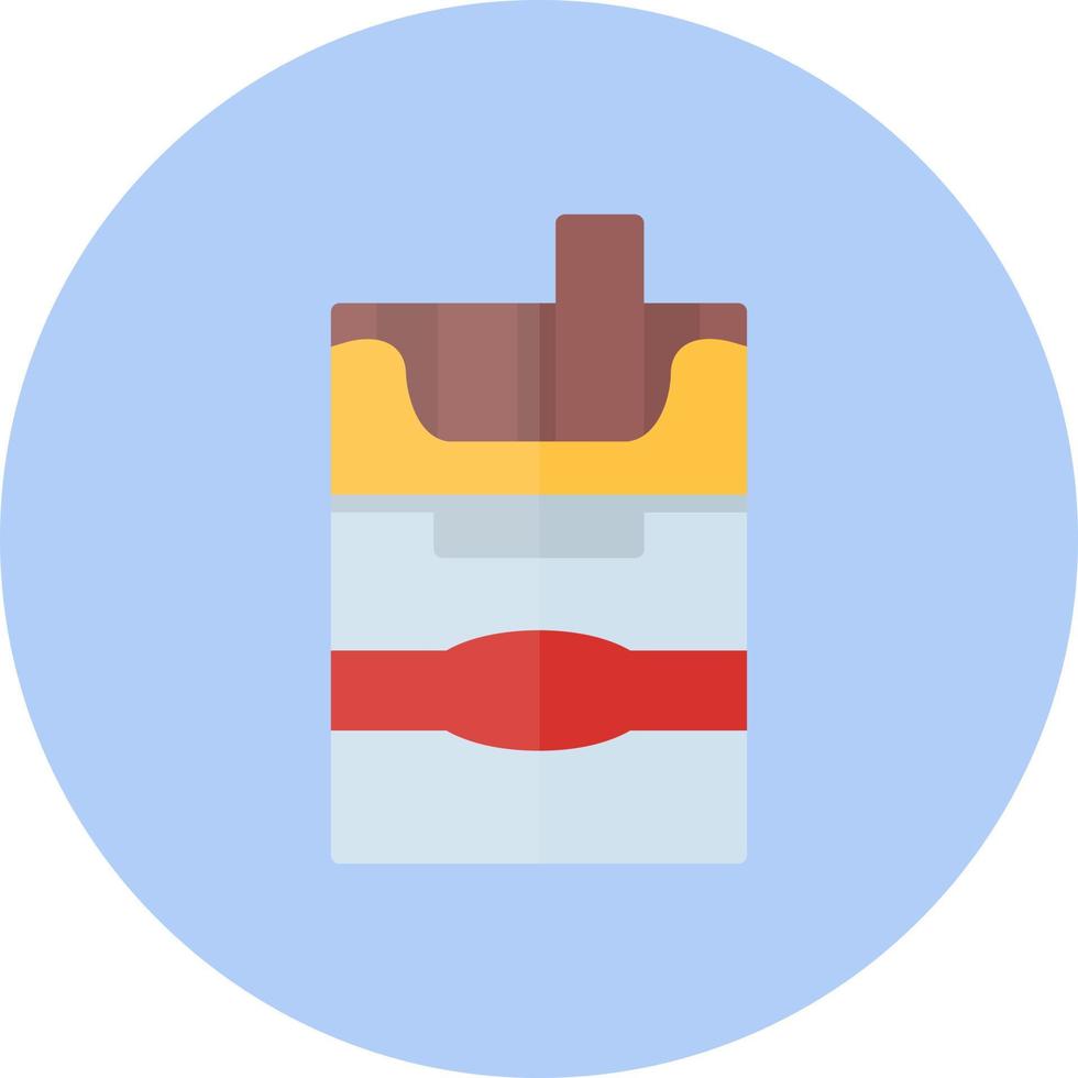 icono de vector de cigarrillo