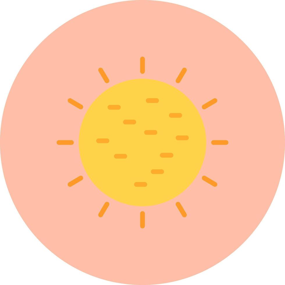 Sun Vector Icon