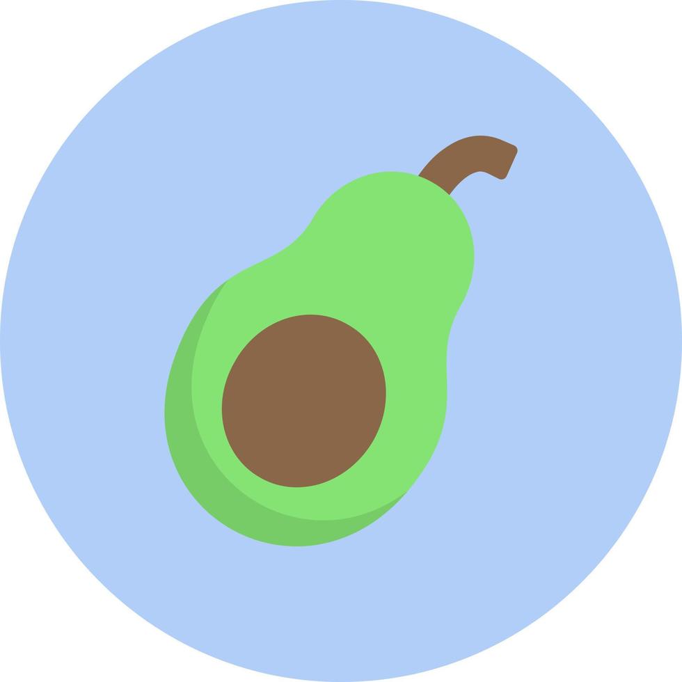 icono de vector de aguacate