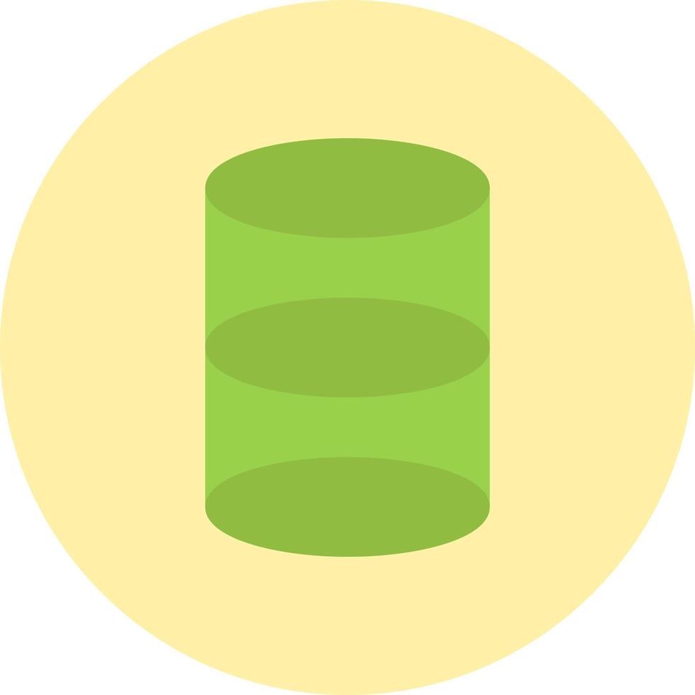 Cylinder Vector Icon