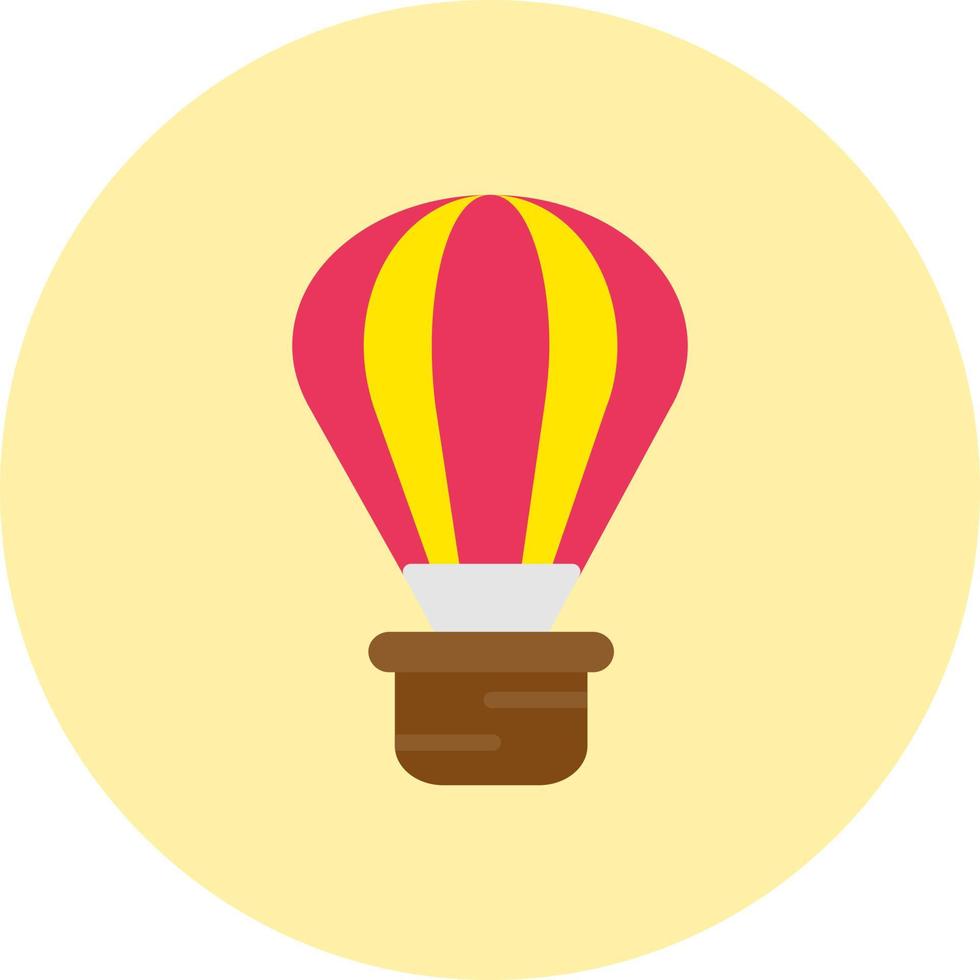 Hot Air Balloon Vector Icon