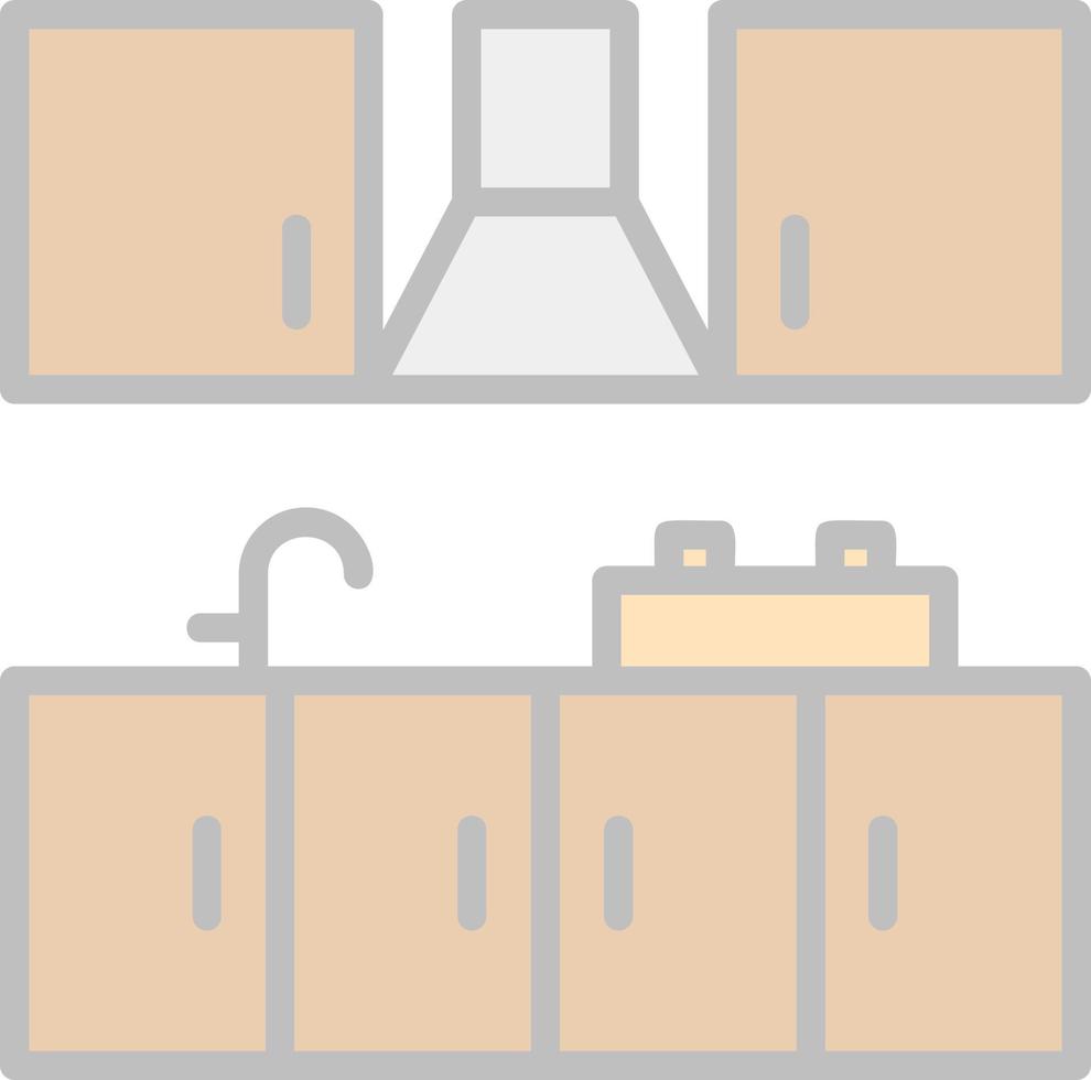 Kitchen Vector Icon Design