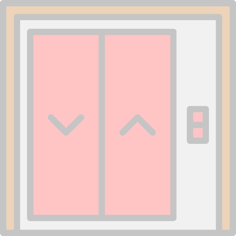 Elevator Vector Icon Design