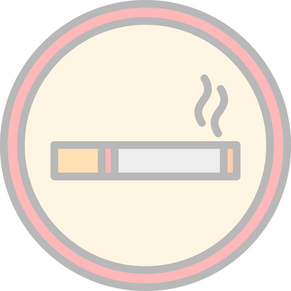 Smoking Vector Icon Design