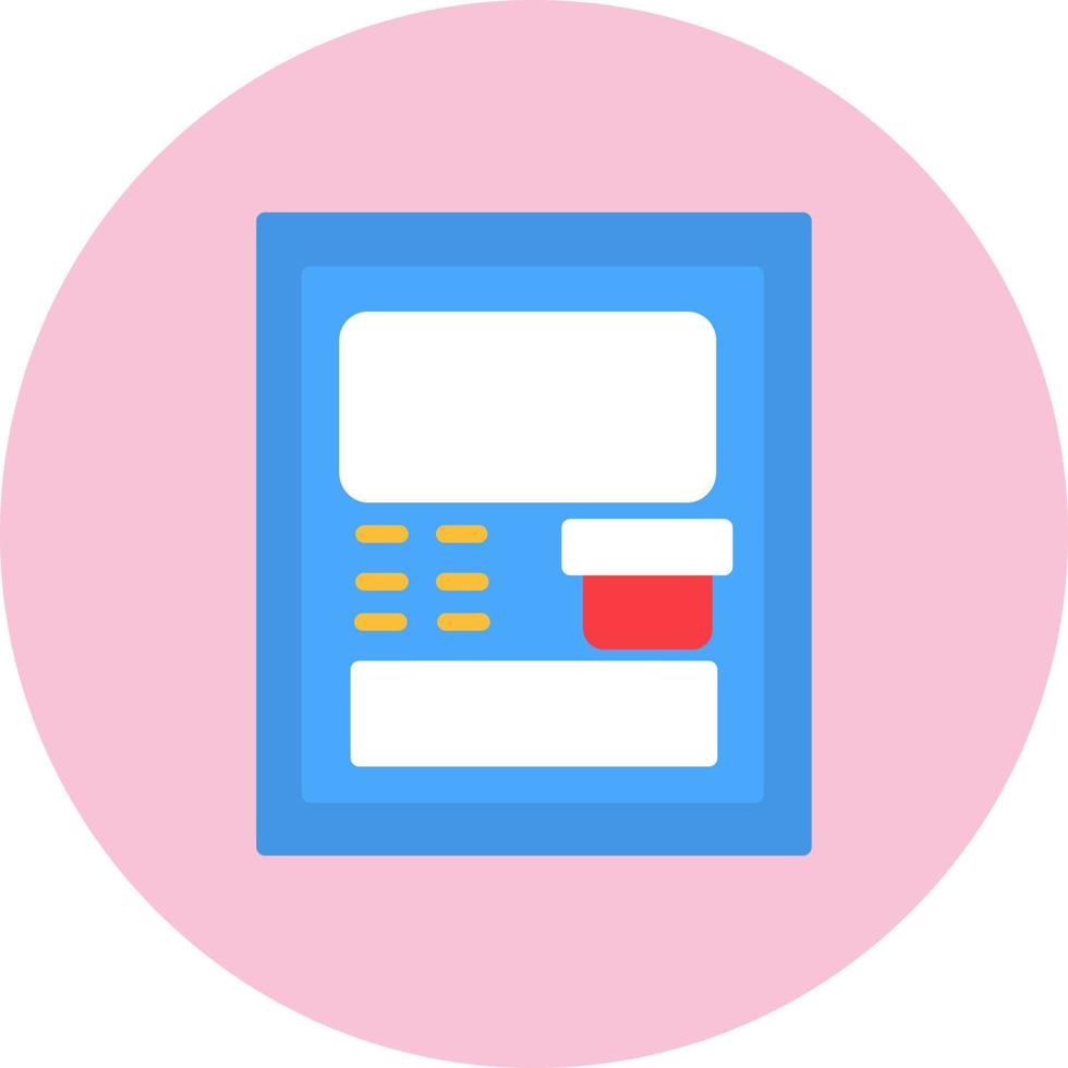 Atm Machine Vector Icon