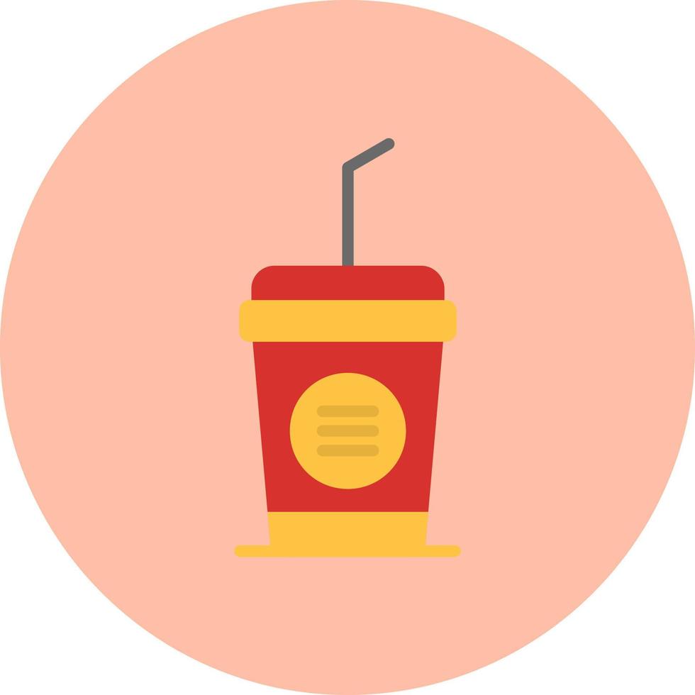 Cold Drink Vector Icon