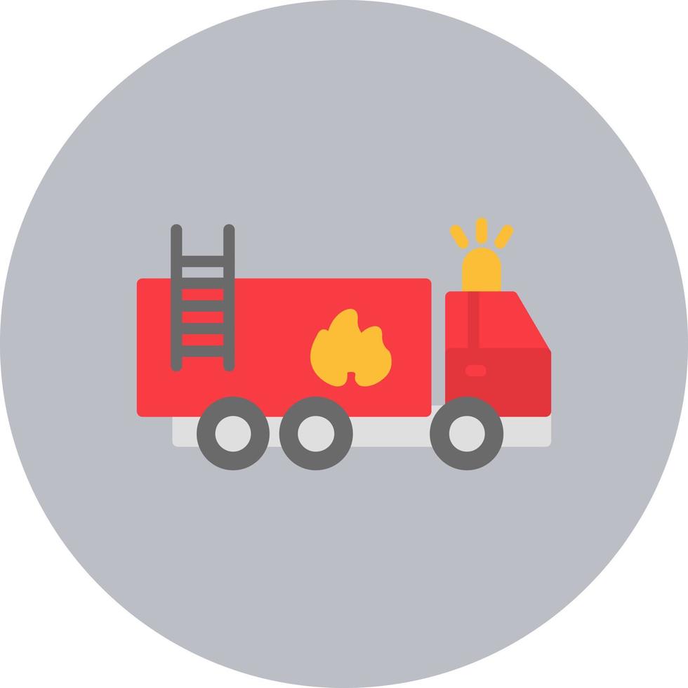 Fire Truck Vector Icon