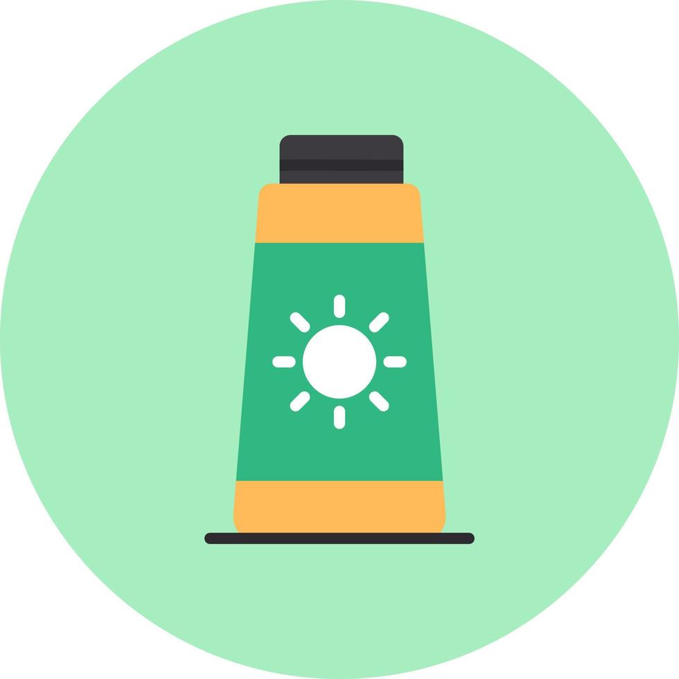Sunscreen Vector Icon