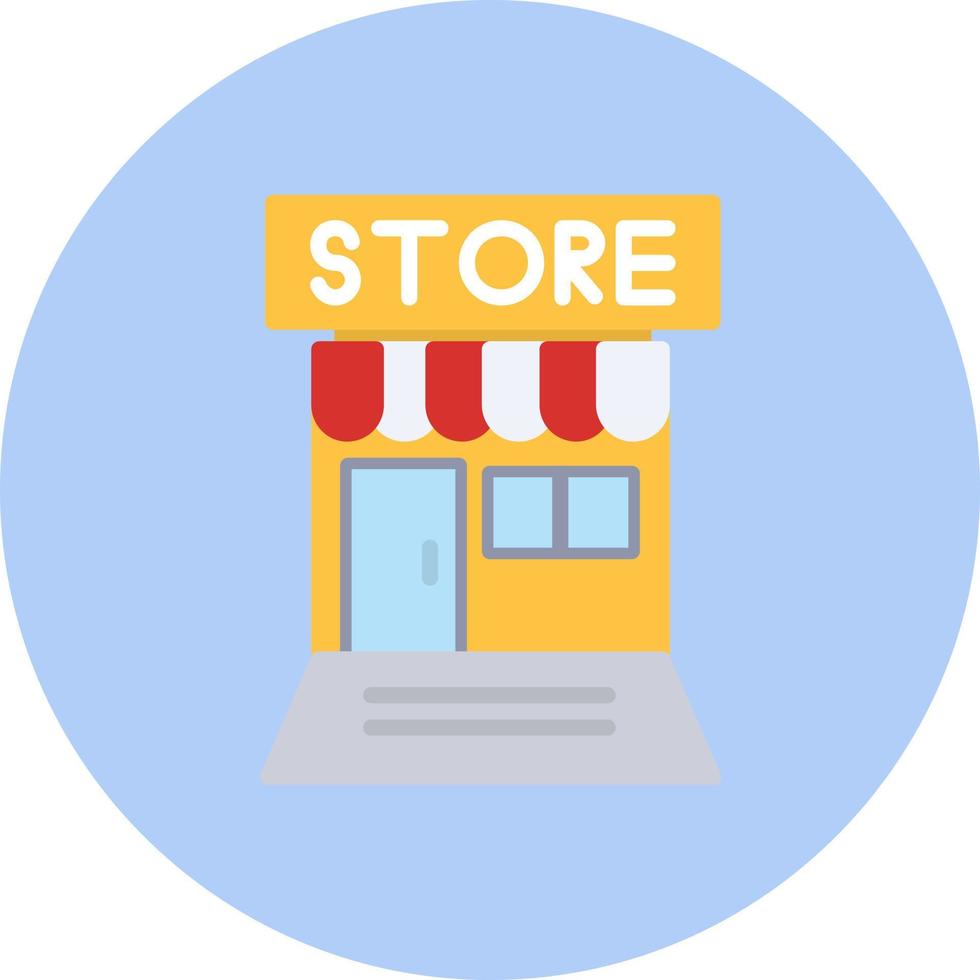 icono de vector de tienda