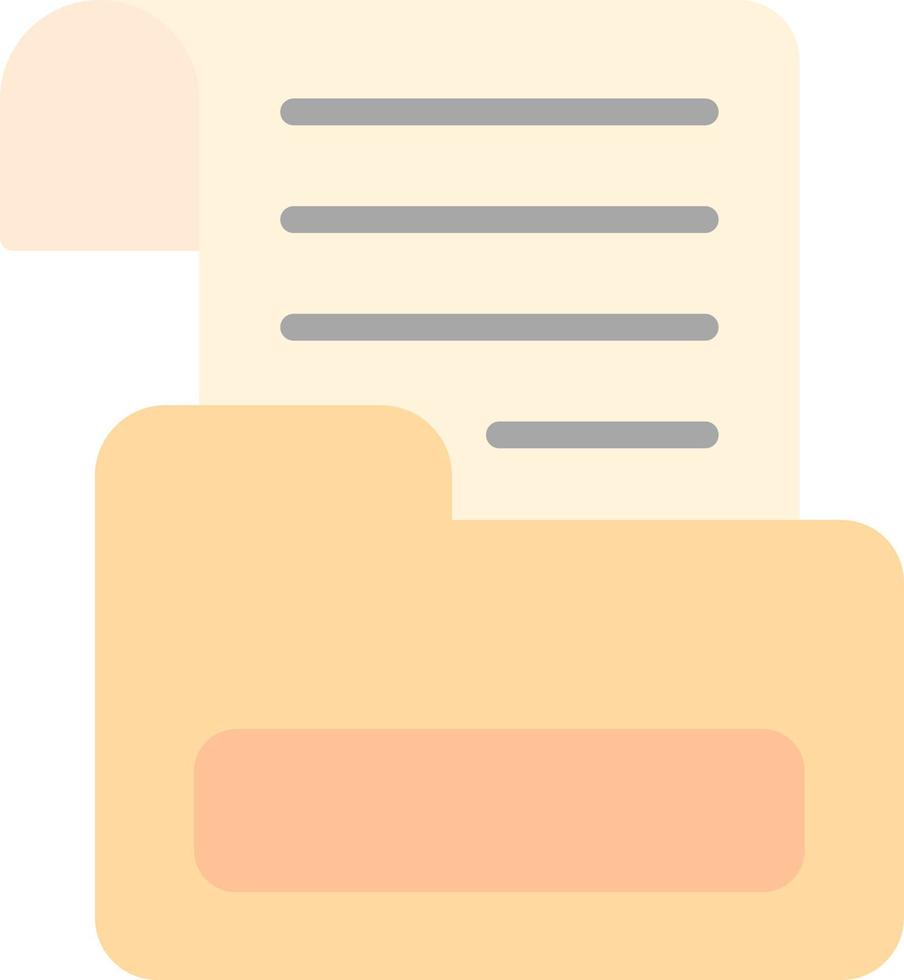Dossier Vector Icon Design