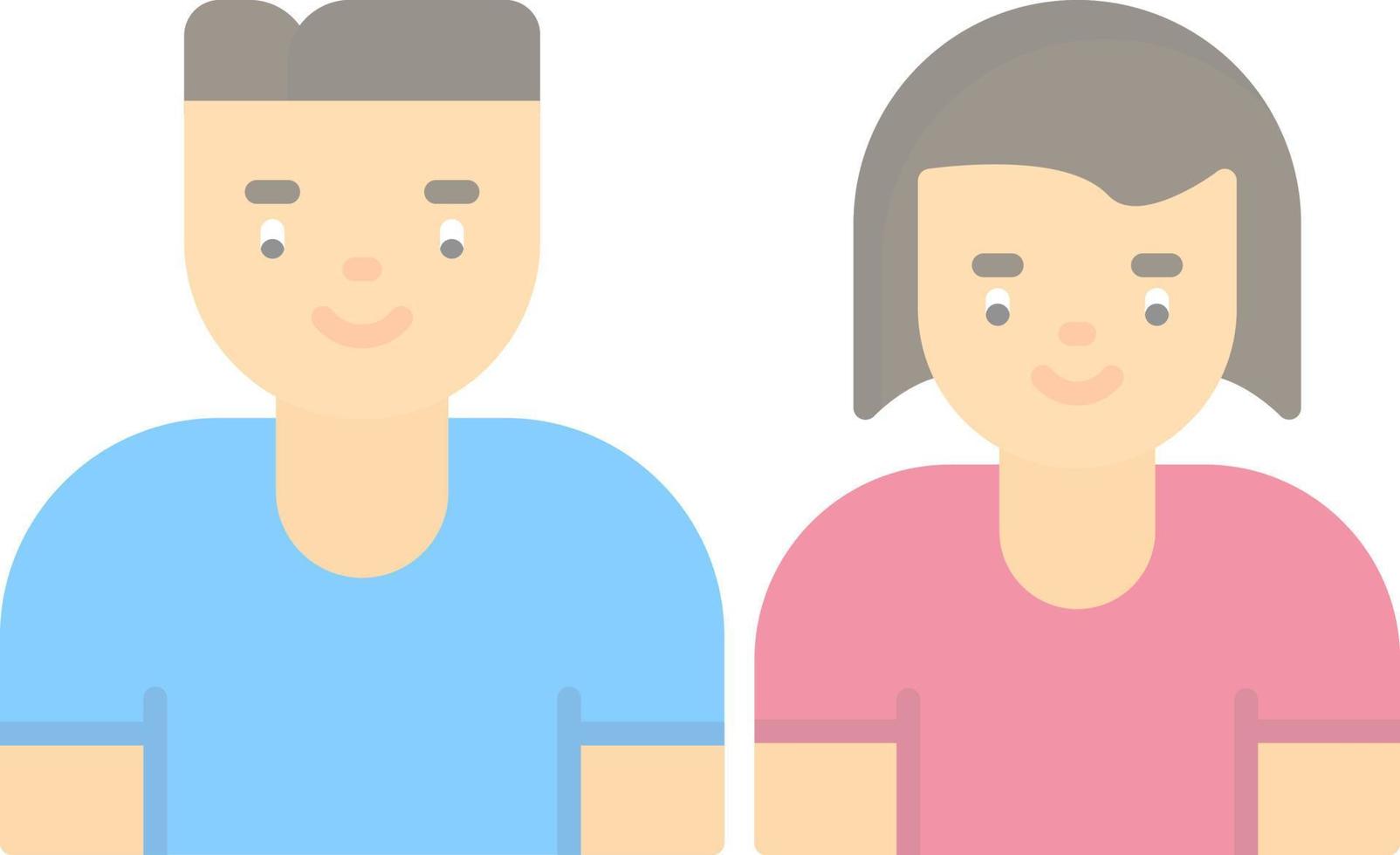 Couple Vector Icon Design