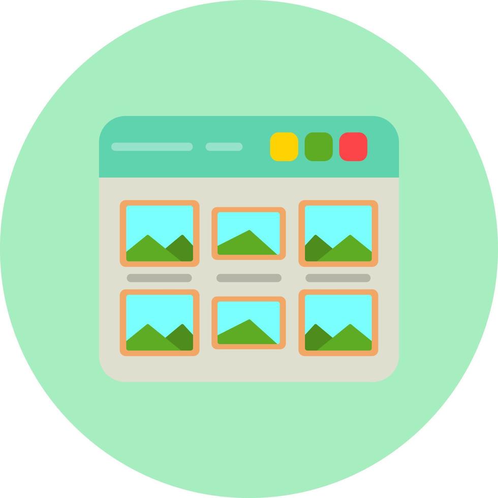 Gallery Vector Icon