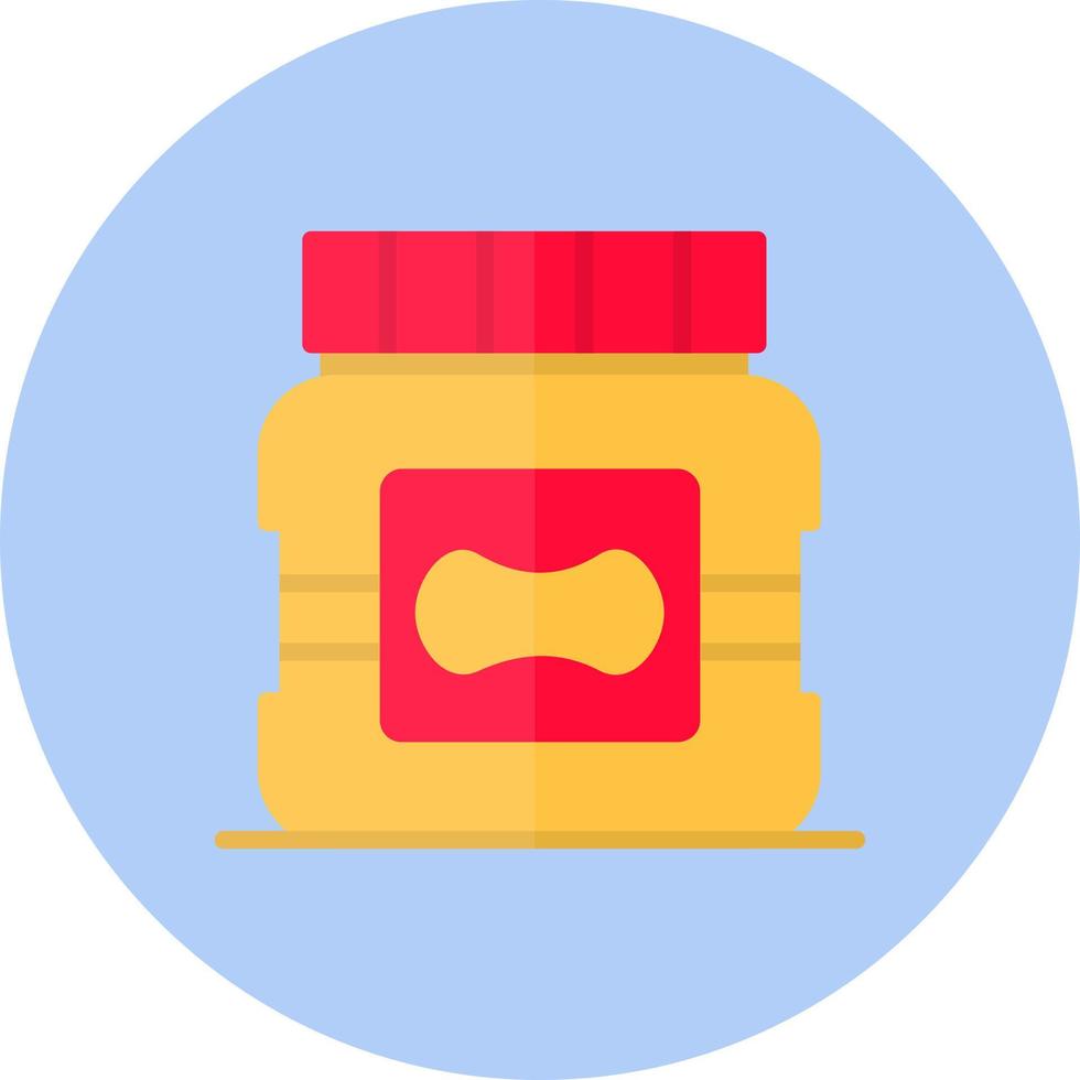Peanut Butter Vector Icon