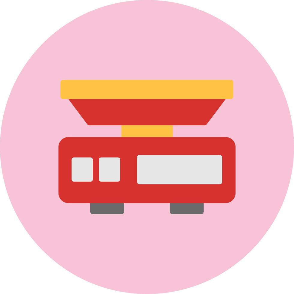 Weight Scale Vector Icon