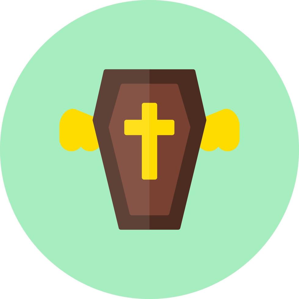 Coffin Vector Icon