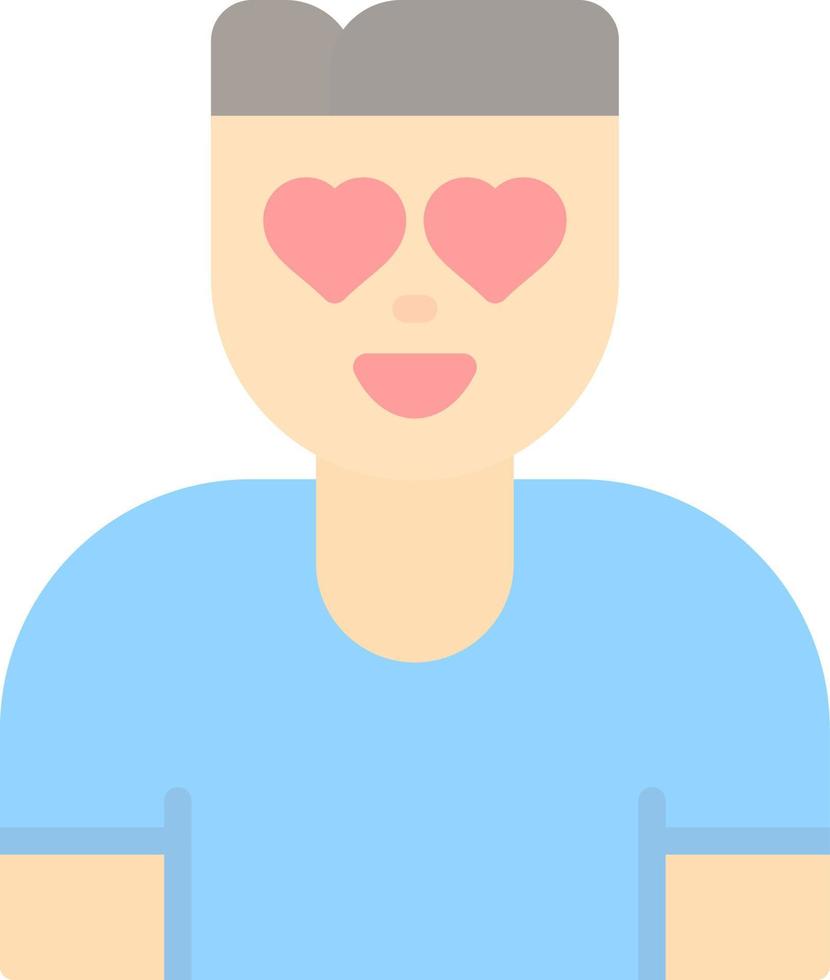 Fall In Love Vector Icon Design